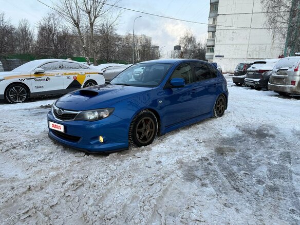 2007 Subaru Impreza WRX III, синий, 1100000 рублей
