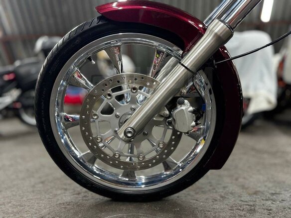 2009 Honda VT 1300CX Fury, пурпурный, 850000 рублей - вид 26