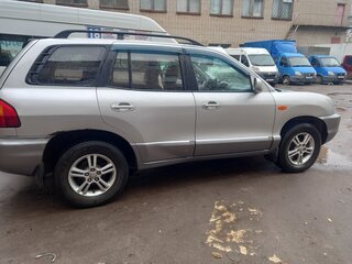 2004 Hyundai Santa Fe I, серебристый, 450000 рублей, вид 5