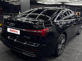 2021 Audi A6 45 TFSI V (C8), чёрный, 4750000 рублей, вид 4