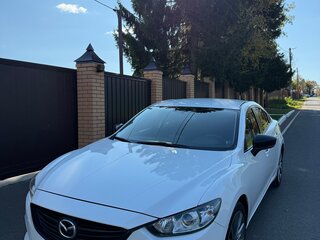 2017 Mazda 6 III (GJ) Рестайлинг, белый, 1830000 рублей, вид 2