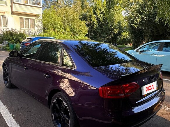 2008 Audi A4 IV (B8), фиолетовый, 1290000 рублей - вид 14