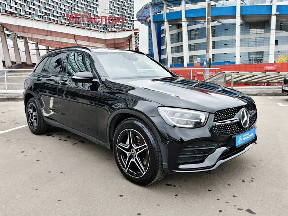 2021 Mercedes-Benz GLC 300 I (X253) Рестайлинг, чёрный - вид 6