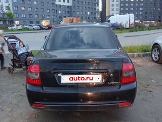 2009 Lada (ВАЗ) Priora I, чёрный, 155000 рублей, вид 2