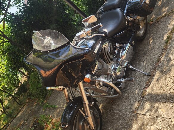 2001 Honda VTX 1800, чёрный, 610000 рублей - вид 2