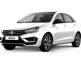 2026 Lada (ВАЗ) Vesta I Рестайлинг (NG), белый, 1843260 рублей, вид 1