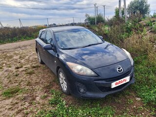2012 Mazda 3 II (BL) Рестайлинг, чёрный, 830000 рублей, вид 2