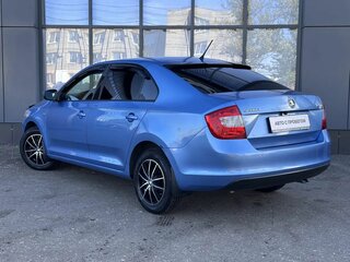 2014 Skoda Rapid I, синий, 880000 рублей, вид 5