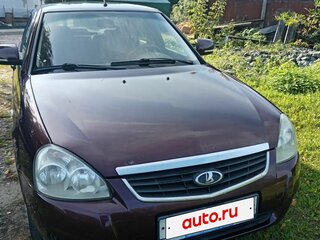 2012 Lada (ВАЗ) Priora I, пурпурный, 290000 рублей, вид 2
