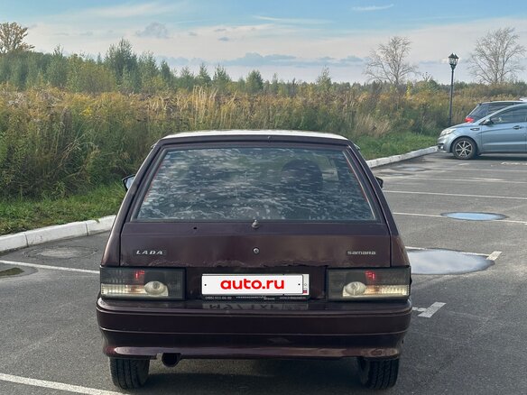 2010 Lada (ВАЗ) 2114, пурпурный - вид 4