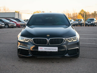 2017 BMW 5 серии M550d xDrive VII (G30/G31/G38), чёрный, 4550000 рублей, вид 2