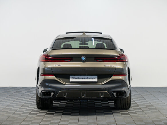 2026 BMW X6 40d III (G06) Рестайлинг, зелёный - вид 5