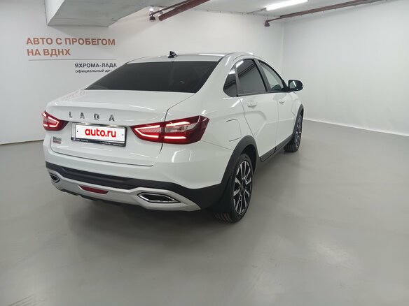 2023 Lada (ВАЗ) Vesta Cross I Рестайлинг (NG), белый - вид 7