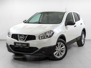 2013 Nissan Qashqai I Рестайлинг, белый, 1170000 рублей, вид 1