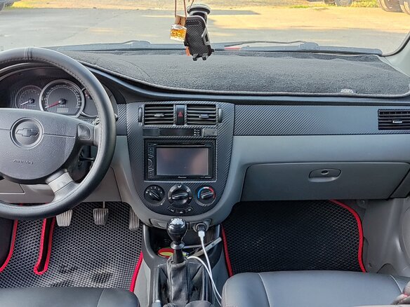 2008 Chevrolet Lacetti I, красный, 530000 рублей - вид 9