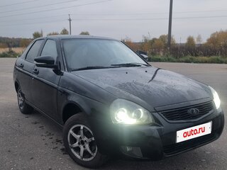 2011 Lada (ВАЗ) Priora I, чёрный, 350000 рублей, вид 2