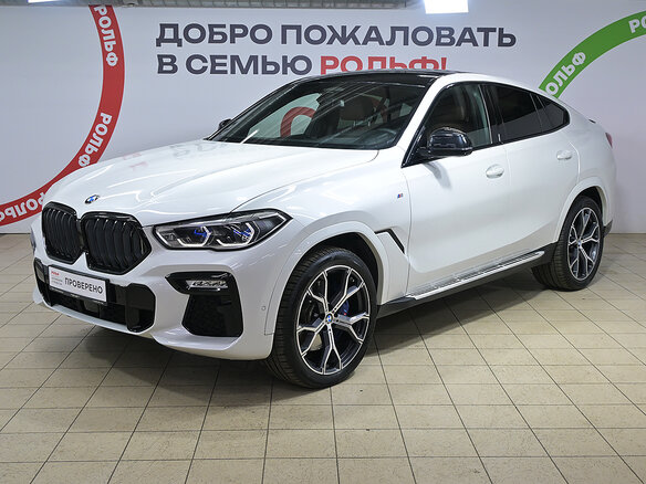 2020 BMW X6 30d III (G06), белый
