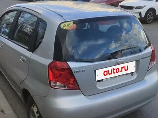 2008 Chevrolet Aveo I, серебристый, 175000 рублей, вид 4