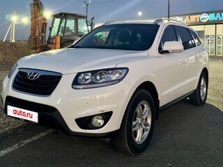 2010 Hyundai Santa Fe II Рестайлинг, белый, 1199999 рублей, вид 1