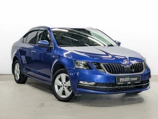 2019 Skoda Octavia III (A7) Рестайлинг, синий, 1800000 рублей, вид 3