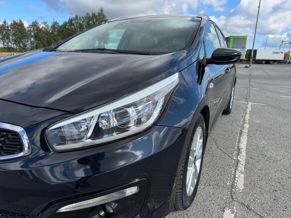 2017 Kia Ceed II Рестайлинг, чёрный, 1430000 рублей - вид 10
