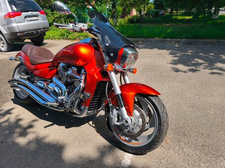 2007 Suzuki Boulevard M109R, оранжевый, 1100000 рублей, вид 1