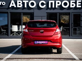 2016 Hyundai Solaris I Рестайлинг, красный, 1180000 рублей, вид 5