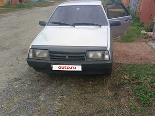2001 Lada (ВАЗ) 21099, серебристый, 103000 рублей, вид 1
