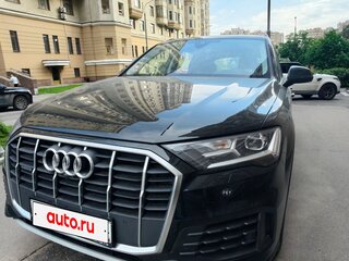 2023 Audi Q7 45 TFSI II (4M) Рестайлинг, чёрный, 6350000 рублей, вид 3