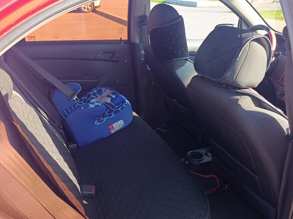 2009 Chevrolet Aveo I Рестайлинг, красный, 400000 рублей - вид 11