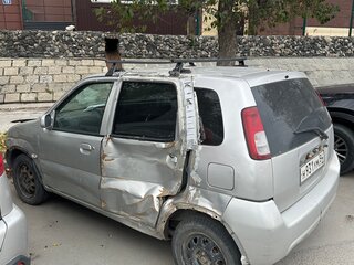 2003 Suzuki Swift I (Japan), серый, 150000 рублей, вид 2