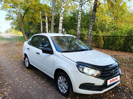 2019 Lada (ВАЗ) Granta I Рестайлинг, белый, 540000 рублей, вид 2