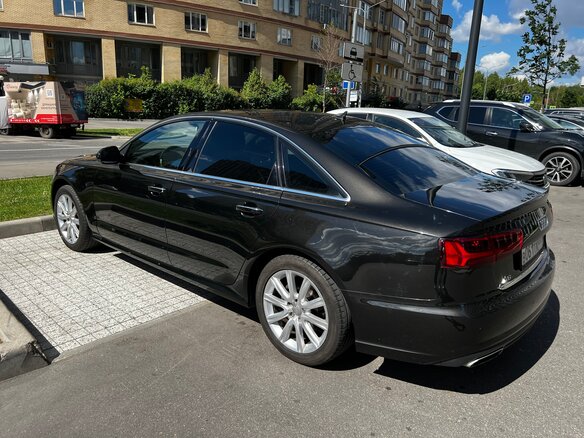 2016 Audi A6 IV (C7) Рестайлинг, чёрный, 2450000 рублей - вид 7