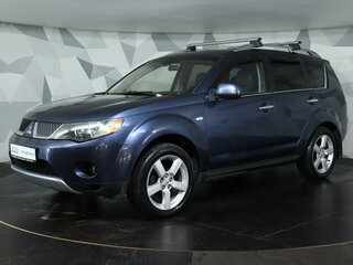 2008 Mitsubishi Outlander II, синий, 785000 рублей, вид 1