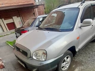 2001 Hyundai Santa Fe I, серебристый, 400000 рублей, вид 1