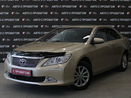 2012 Toyota Camry VII (XV50), бежевый, 1443000 рублей, вид 1