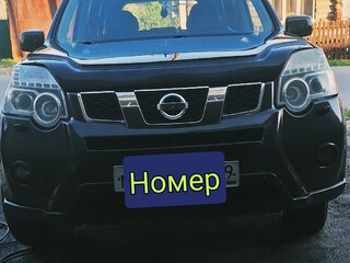 2013 Nissan X-Trail II Рестайлинг, чёрный, 1500000 рублей, вид 2
