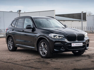 2020 BMW X3 20i xDrive III (G01), чёрный, 4470000 рублей, вид 3