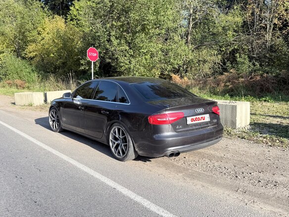 2013 Audi A4 IV (B8) Рестайлинг, чёрный - вид 6