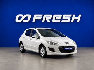 2012 Peugeot 308 I Рестайлинг, белый, 642055 рублей, вид 1