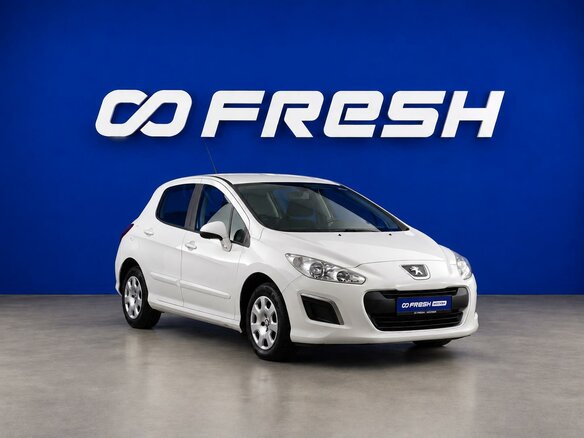 2012 Peugeot 308 I Рестайлинг, белый, 642055 рублей