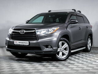 2014 Toyota Highlander III (XU50), серый, 2050000 рублей, вид 1