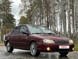 2006 Kia Spectra I Рестайлинг 2, красный, 169000 рублей, вид 1