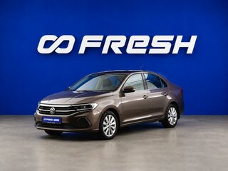 2021 Volkswagen Polo VI, коричневый, 1878444 рублей, вид 5