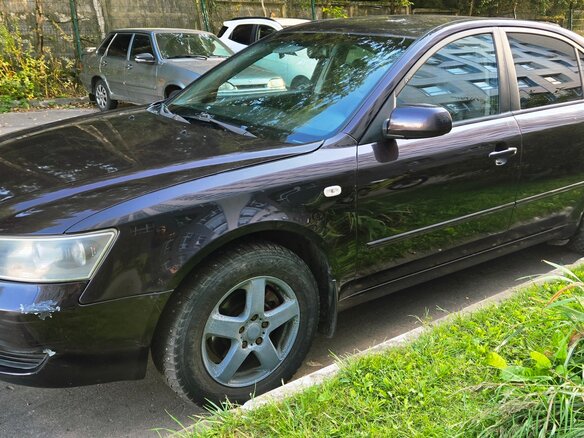 2007 Hyundai Sonata V (NF), пурпурный, 466000 рублей - вид 14