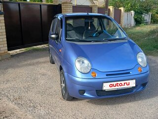 2007 Daewoo Matiz I Рестайлинг, синий, 200000 рублей, вид 2
