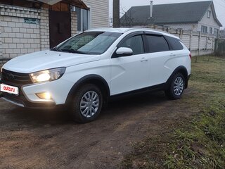 2018 Lada (ВАЗ) Vesta SW Cross I, белый, 990000 рублей, вид 2