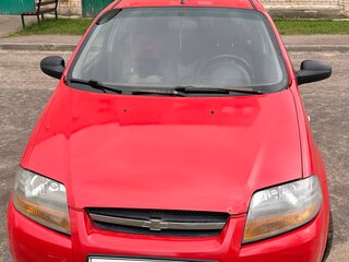 2006 Chevrolet Aveo I, красный, 300000 рублей, вид 1