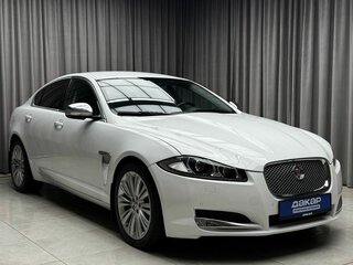 2013 Jaguar XF I Рестайлинг, белый, 1399000 рублей, вид 3