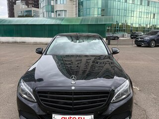 2015 Mercedes-Benz C-Класс 180 IV (W205), чёрный, 2100000 рублей, вид 2